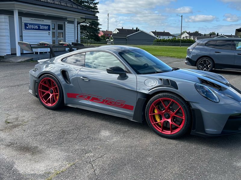 Porsche 911 GT3 RS spotted in Sarpsborg