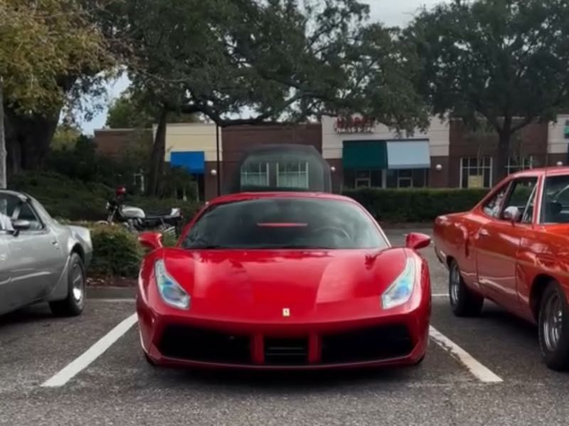 Ferrari 488 GTB spotted in Mount Pleasant