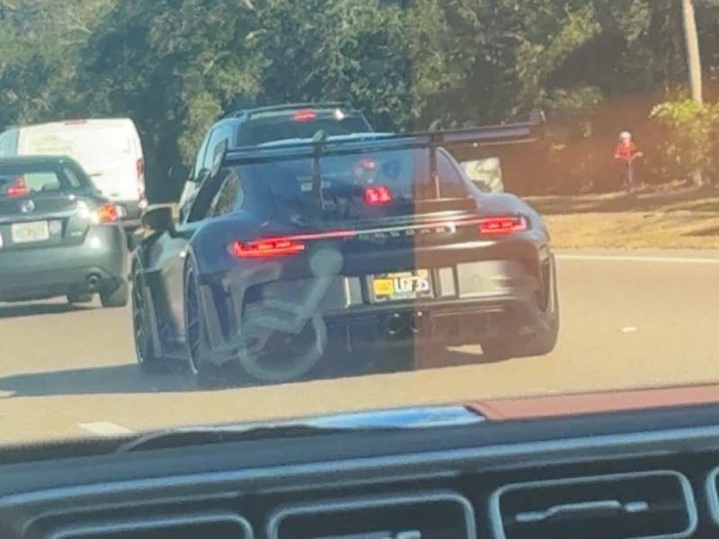 Porsche 911 GT3 spotted in Westminster