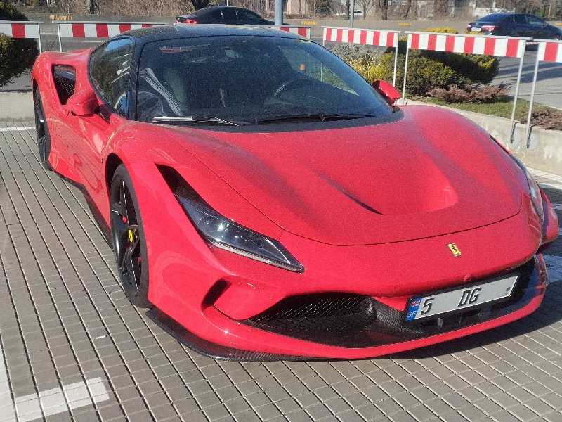 Ferrari F8 Tributo spotted in Tbilisi