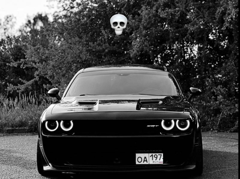 Dodge Challenger SRT Hellcat spotted in Szczecinek