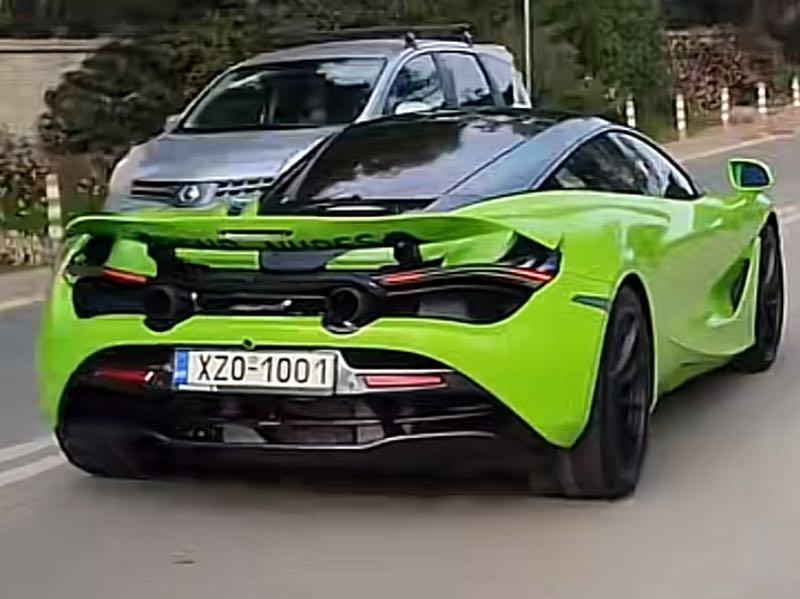 McLaren 720S (2018) spotted in Municipal Unit of Keratsini, Greece