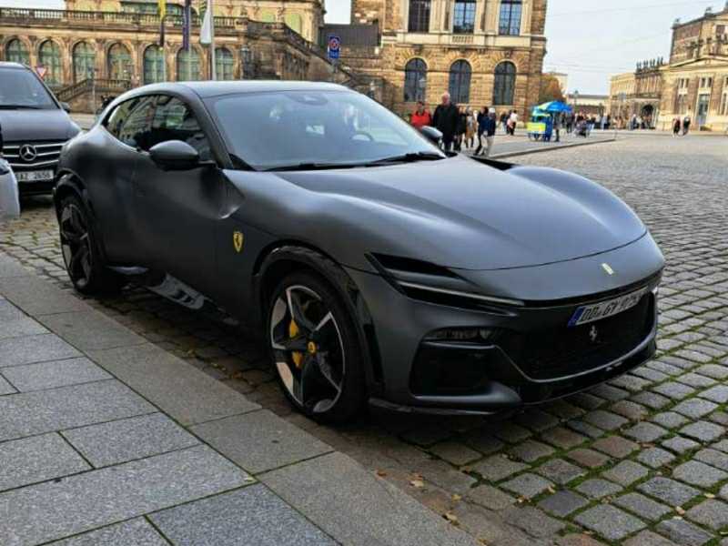 Ferrari Purosangue spotted in Otterup