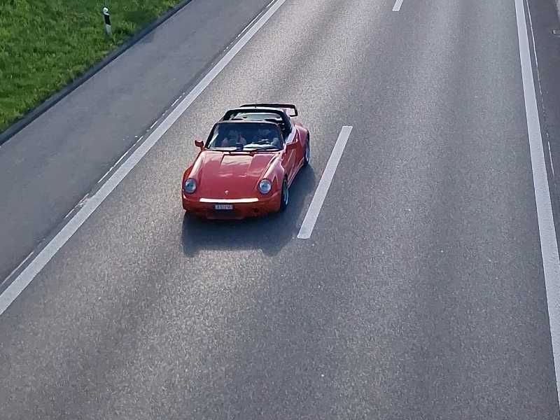Porsche 356 Speedster spotted in Zofingen