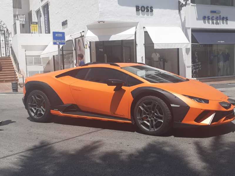 Lamborghini Huracán Sterrato spotted in Marbella