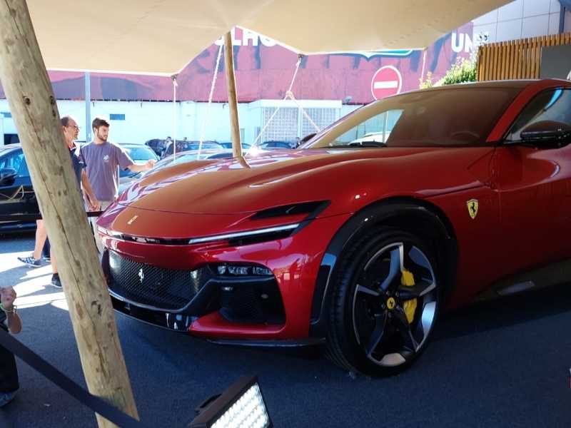 Ferrari Purosangue (2023) spotted in Leiria, Portugal