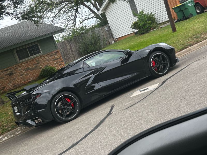 Chevrolet Corvette spotted in Waco