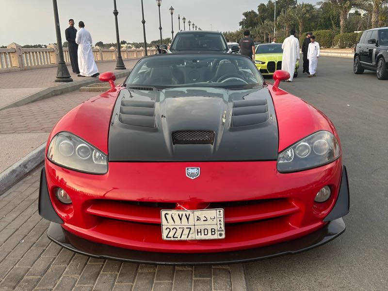 Dodge Viper spotted in Jeddah