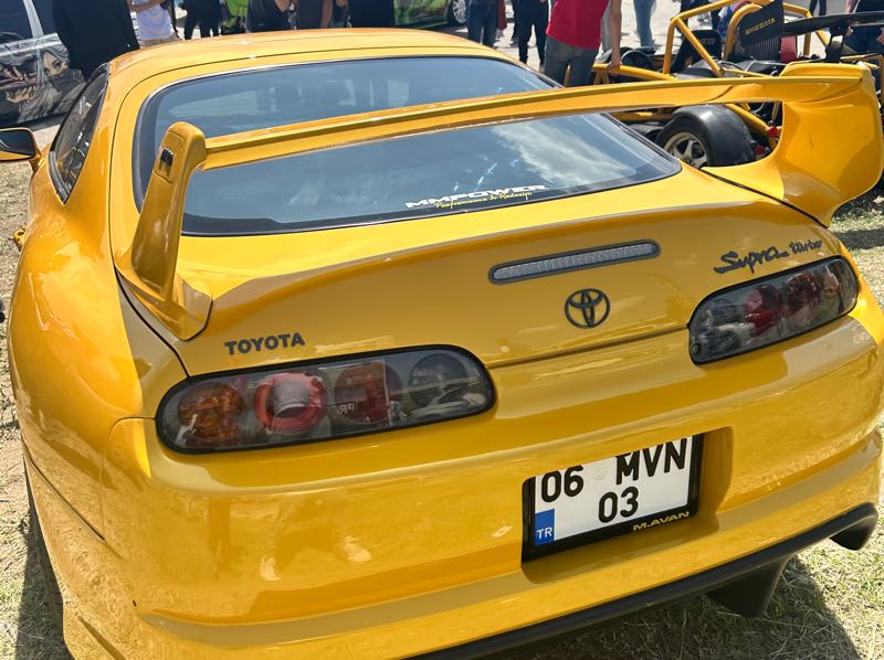 Toyota Supra spotted in Ankara