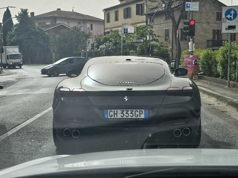 Ferrari Roma spotted in Civitanova Marche
