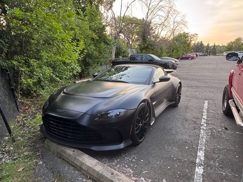 Aston Martin V12 Vantage spotted in Minneapolis
