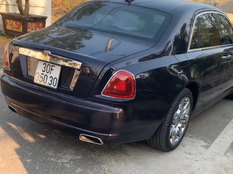 Rolls-Royce Ghost spotted in Chí Linh