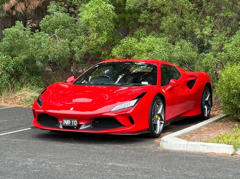 Ferrari F8 Tributo spotted in Geelong