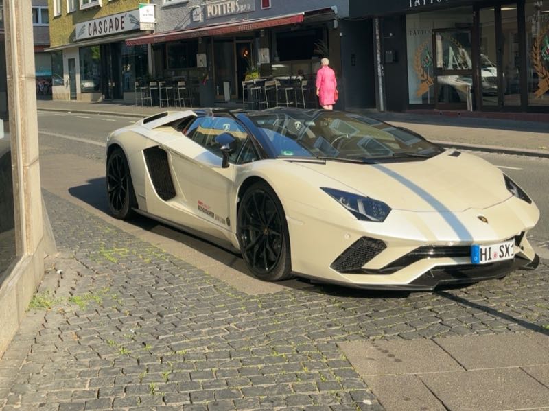 Lamborghini Aventador spotted in Hildesheim