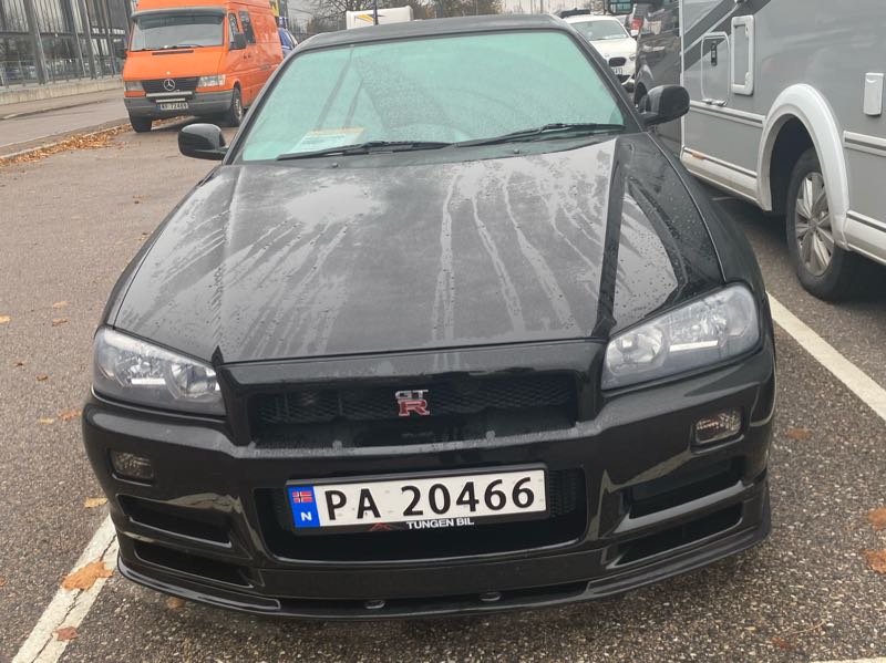 Nissan GT-R spotted in Lillestrøm