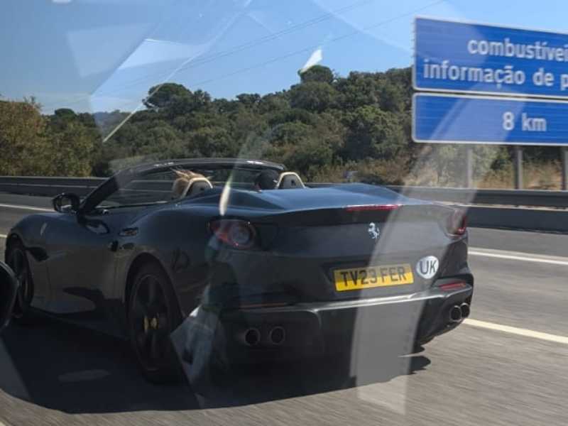 Ferrari Portofino spotted in Monsanto