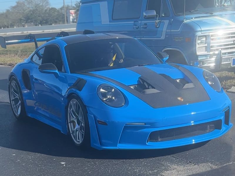 Porsche 911 GT3 RS spotted in Clearwater