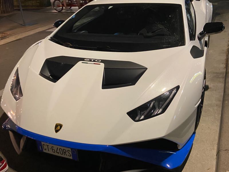 Lamborghini Huracán STO (2021) spotted in Mestre, Italy