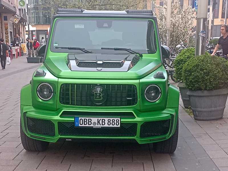 Mercedes-Benz G-Class spotted in Aschaffenburg