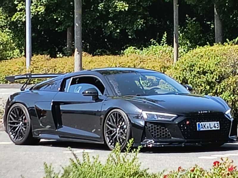 Audi R8 spotted in Koblenz