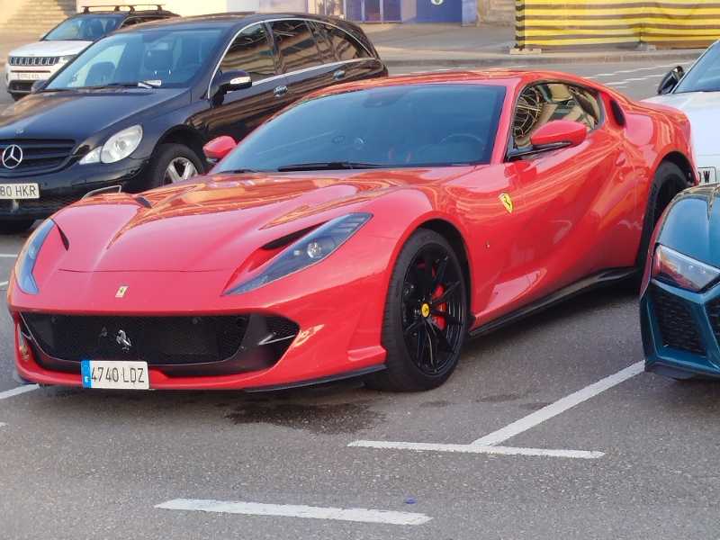Ferrari 812 Superfast spotted in Oviedo