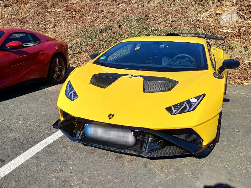Lamborghini Huracán STO spotted in Siegen
