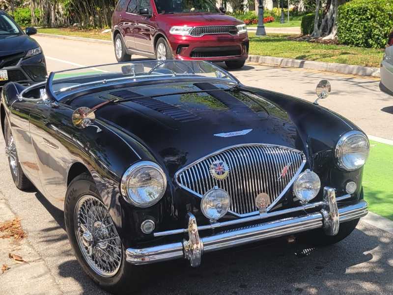 Austin Healey 100-6 spotted in Bonita Springs