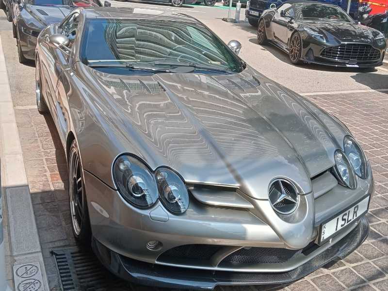 Mercedes-Benz McLaren SLR spotted in Monaco