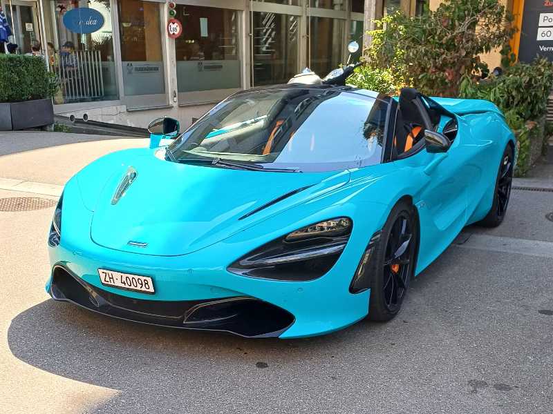 McLaren 720S (2018) spotted in Zürich, Switzerland