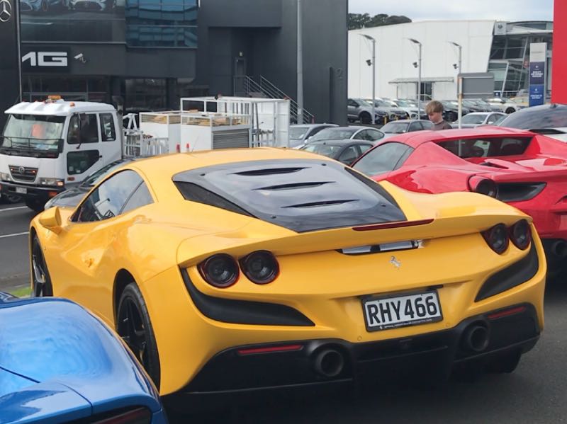 Ferrari F8 Tributo (2020) spotted in Auckland, New Zealand