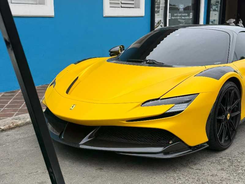Ferrari SF90 Stradale spotted in La Romana