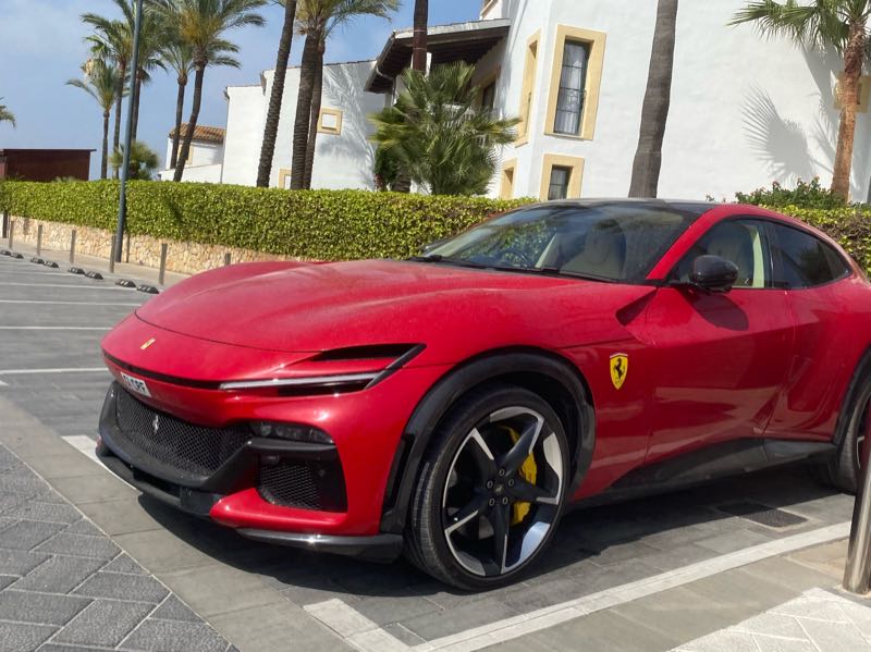 Ferrari Purosangue spotted in Alcúdia