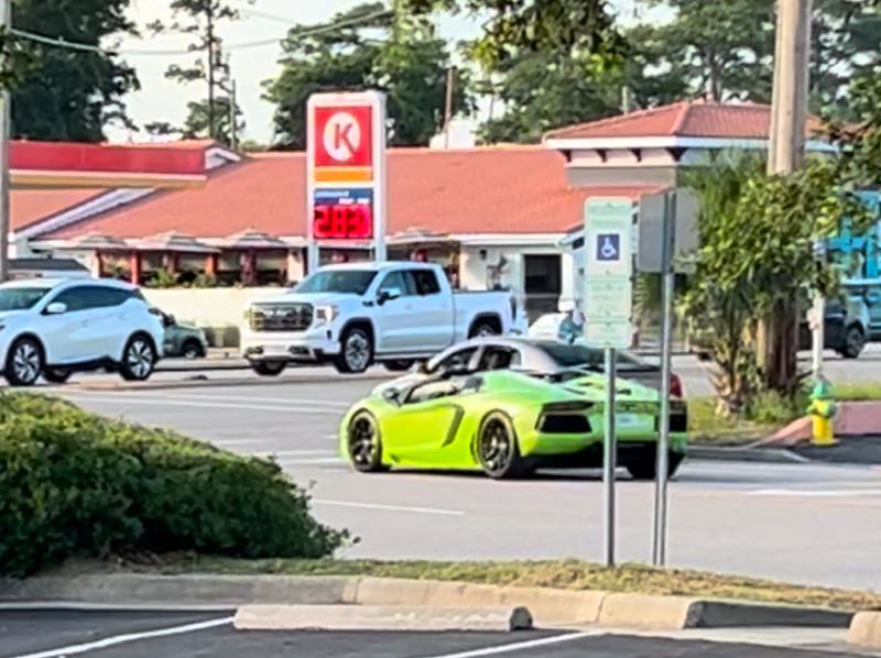 Lamborghini Aventador spotted in Myrtle Beach