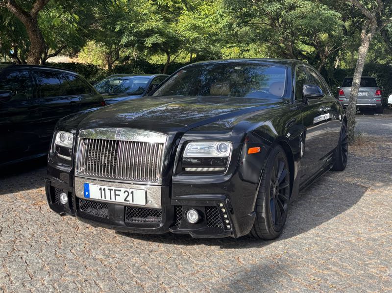 Rolls-Royce Ghost spotted in Amadora