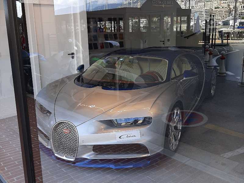 Bugatti Chiron spotted in Monaco