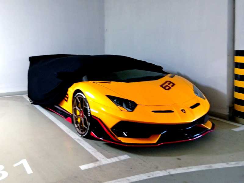Lamborghini Aventador (2020) spotted in Wrocław, Poland