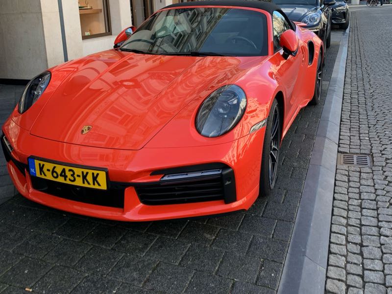 Porsche 911 Turbo S spotted in Maastricht