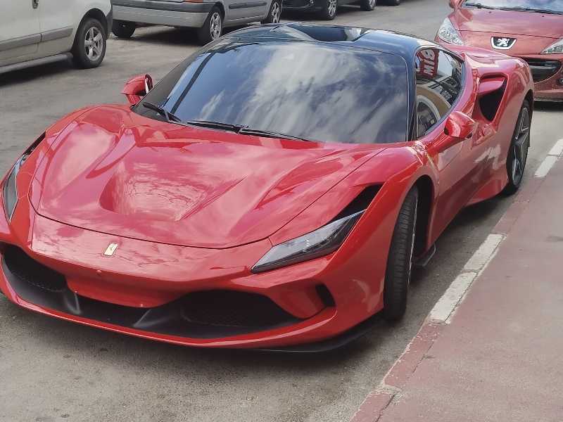 Ferrari F8 Tributo spotted in Antalya
