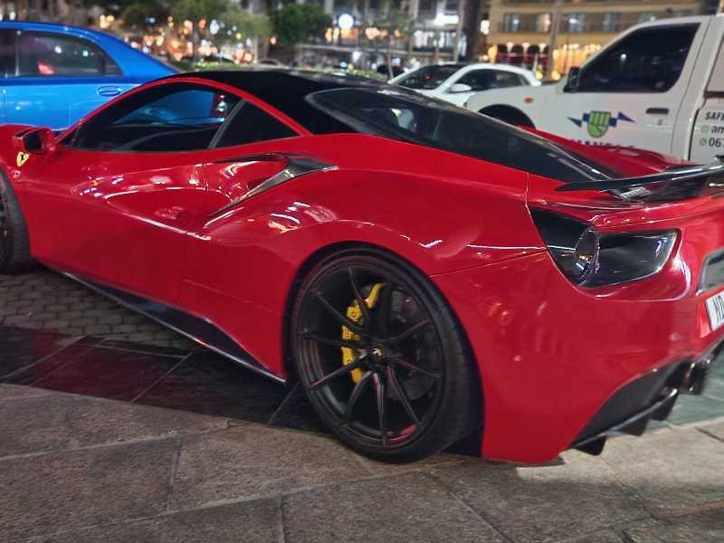 Ferrari 488 GTB spotted in Durban