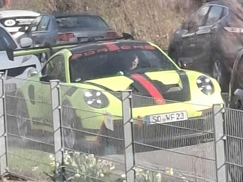 Porsche 911 GT3 RS spotted in Hamm