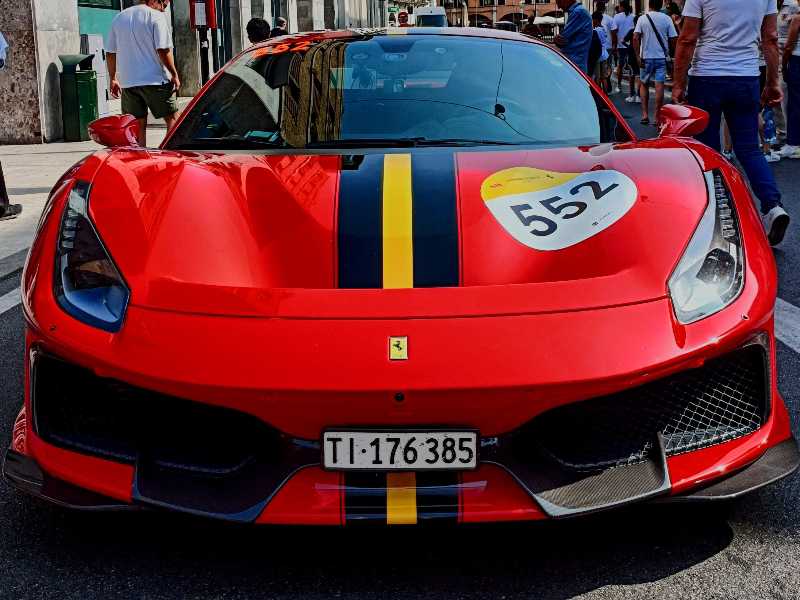 Ferrari 488 Pista spotted in Lavenone