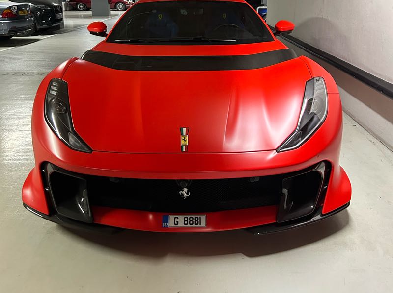 Ferrari 812 Superfast spotted in Gibraltar