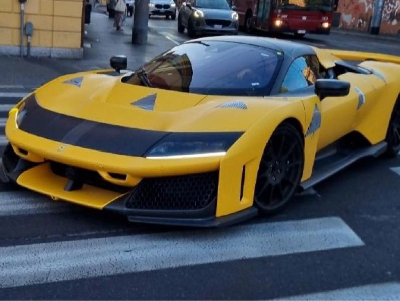 Ferrari FXX-K spotted in London