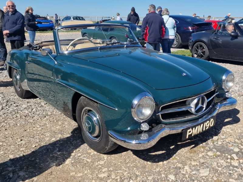 Mercedes-Benz 300SL spotted in Blandford Forum