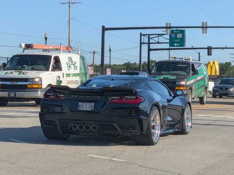 Chevrolet Corvette spotted in Akron