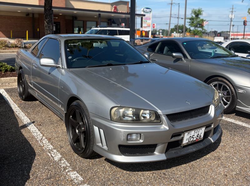 Nissan Skyline GT-R (2002) spotted in Baton Rouge, United States