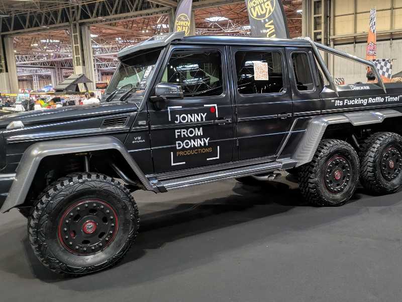 Mercedes-Benz G63 AMG 6x6 spotted in Birmingham