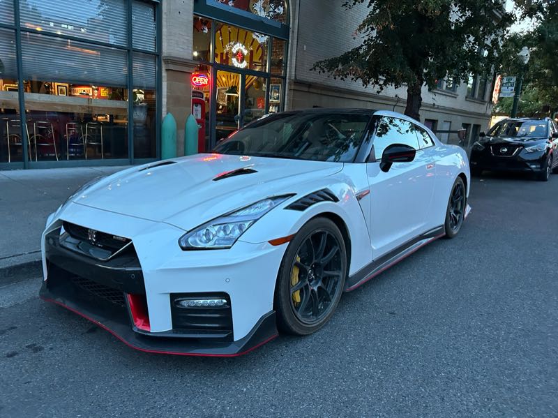 Nissan GT-R spotted in Coeur d'Alene