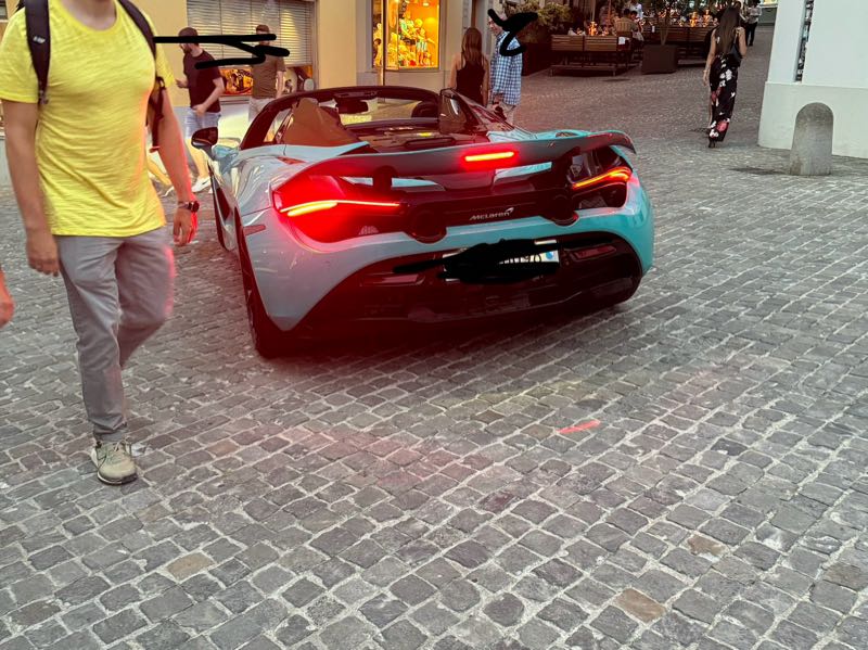 McLaren 720S (2017) spotted in Zürich, Switzerland