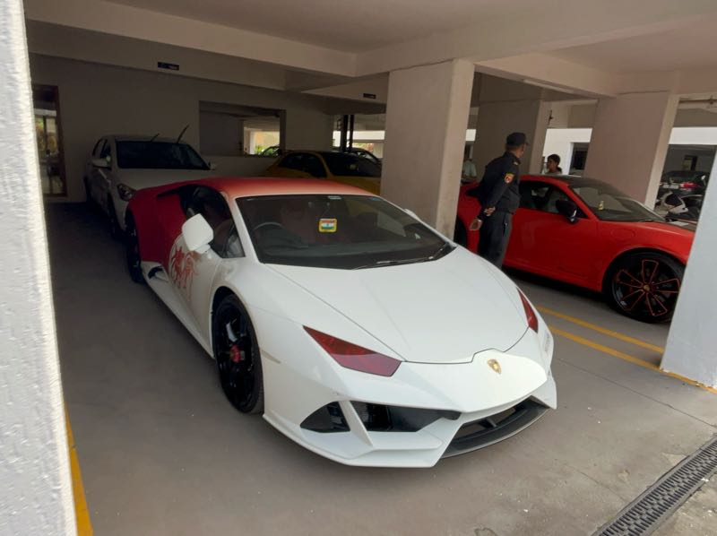 Lamborghini Huracán spotted in Pune